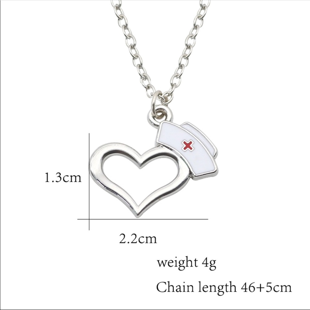🆕 (Z28)🚨LAST ONE🚨 Love Nurse Necklace - Picture 4 of 4